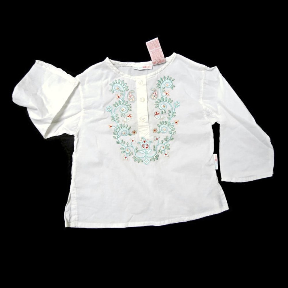 Mary-Kate & Ashley embroidered Boho long sleeve top . size 2T